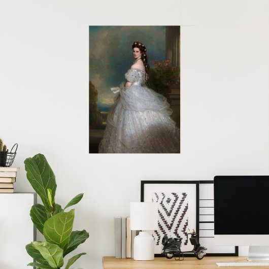Empress Elisabeth of Austria - Ruler Poster (Thuiskantoor)