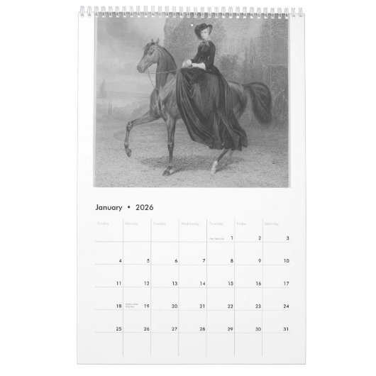 Empress Elisabeth of Austria – Sisi Kalender (Jan 2026)