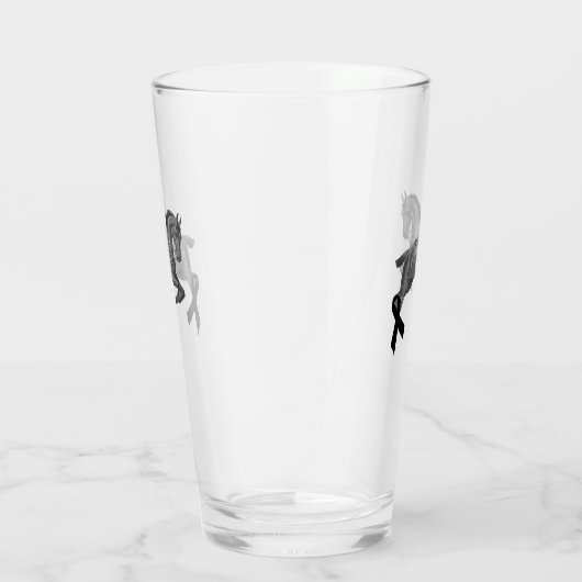 Empress Elisabeth on horse Glas (Rechts)