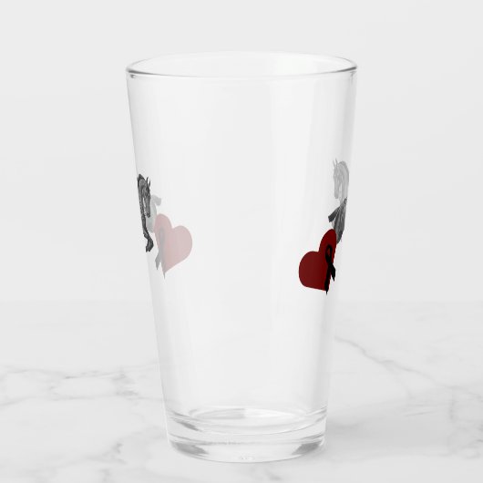 Empress Elisabeth on horse Glas (Links)