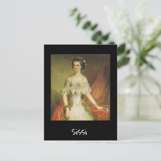 Empress Elisabeth - Sissi Briefkaart (Staand voorkant)