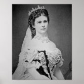 Empress Elisabeth van Austria Hungary Poster (Voorkant)