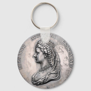 Empress Elisabeth van Austria Sissi Sisi Coin Sleutelhanger