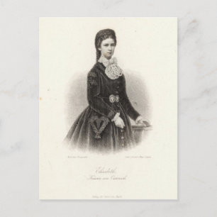 Empress Elisabeth van Oostenrijk Briefkaart