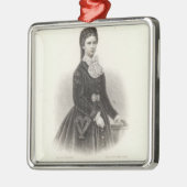 Empress Elisabeth van Oostenrijk Metalen Ornament (Links)