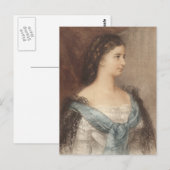Empress Elisabeth van Oostenrijk - Portret van Sis Briefkaart (Voorkant / Achterkant)