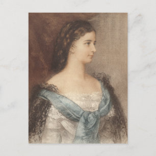 Empress Elisabeth van Oostenrijk - Portret van Sis Briefkaart