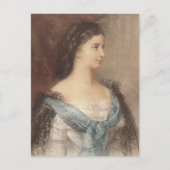 Empress Elisabeth van Oostenrijk - Portret van Sis Briefkaart (Voorkant)