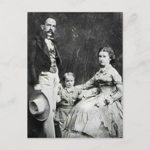 Empress Elisabeth van Oostenrijk - Sissi, FJ & Rud Briefkaart