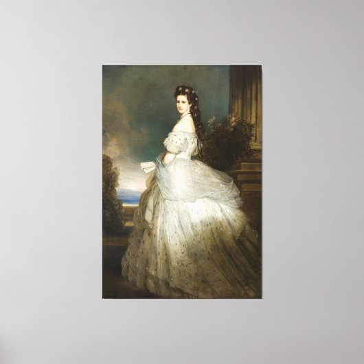 Empress Elizabeth Canvas Afdruk (Voorkant)