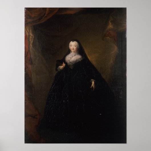 Empress Elizabeth in Black Domino, 1748 Poster (Voorkant)