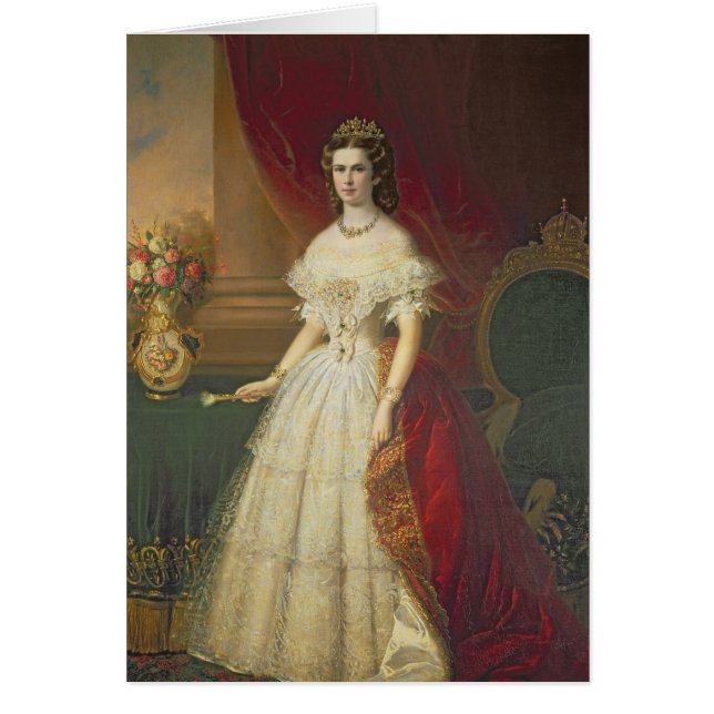 Empress Elizabeth of Bavaria , 1863 (Voorkant)