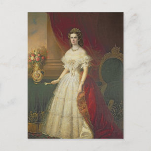 Empress Elizabeth of Bavaria , 1863 Briefkaart