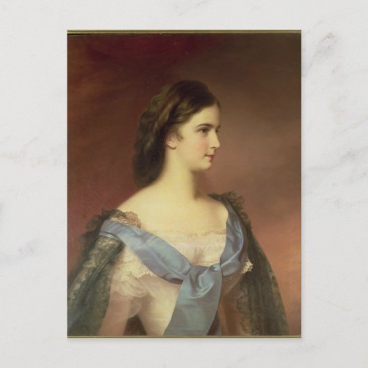 Empress Elizabeth of Bavaria als jonge vrouw Briefkaart (Voorkant)