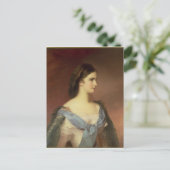 Empress Elizabeth of Bavaria als jonge vrouw Briefkaart (Staand voorkant)