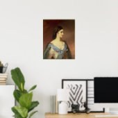 Empress Elizabeth of Bavaria als jonge vrouw Poster (Thuiskantoor)