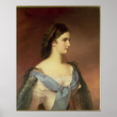 Empress Elizabeth of Bavaria als jonge vrouw Poster (Voorkant)