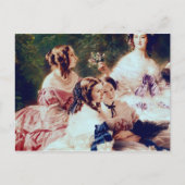 Empress Eugenie en haar Dames in Waiting Briefkaart (Voorkant)