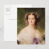 Empress Eugenie en haar Dames in Waiting Briefkaart (Voorkant / Achterkant)