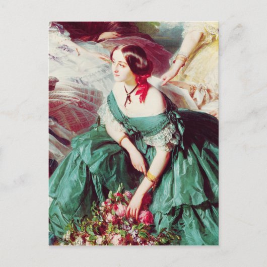 Empress Eugenie en haar Dames in Waiting Briefkaart (Voorkant)