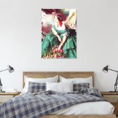 Empress Eugenie en haar Dames in Waiting Canvas Afdruk (Insitu (Slaapkamer))