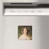 Empress Eugenie en haar Dames in Waiting Magneet (Insitu (Vaatwasser))