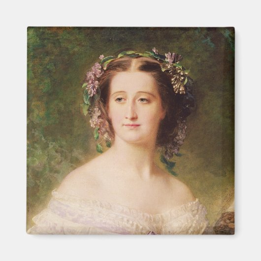 Empress Eugenie en haar Dames in Waiting Magneet (Voorkant)