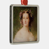 Empress Eugenie en haar Dames in Waiting Metalen Ornament (Rechts)