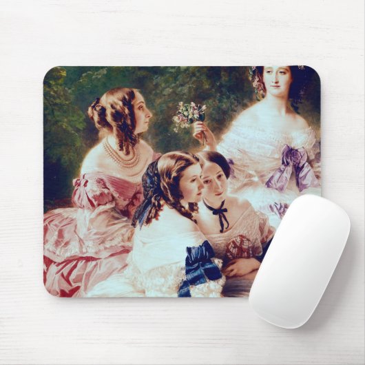 Empress Eugenie en haar Dames in Waiting Muismat (Met muis)