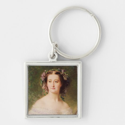Empress Eugenie en haar Dames in Waiting Sleutelhanger (Voorkant)