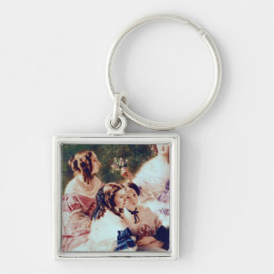 Empress Eugenie en haar Dames in Waiting Sleutelhanger