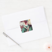 Empress Eugenie en haar Dames in Waiting Vierkante Sticker (Envelop)