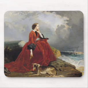 Empress Eugenie op Biarritz, 1858 Muismat
