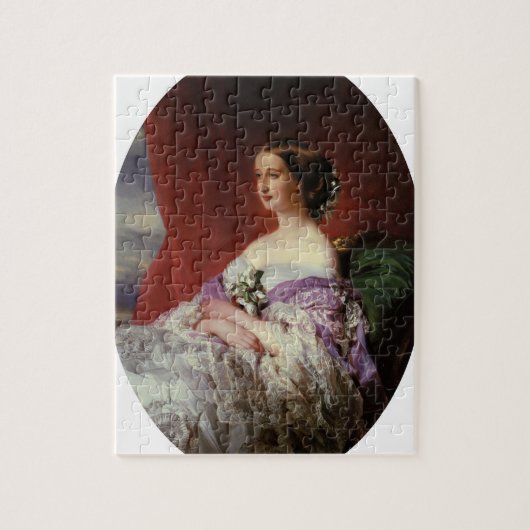 Empress Eugenie van Franz Xaver Winterhalter Legpuzzel (Verticaal)