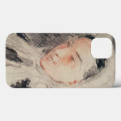 Empress Eugénie (zwarte en rode krijt) Case-Mate iPhone Case (Achterkant (horizontaal))