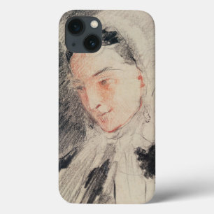 Empress Eugénie (zwarte en rode krijt) iPhone 13 Hoesje