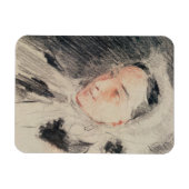 Empress Eugénie (zwarte en rode krijt) Magneet (Horizontaal)