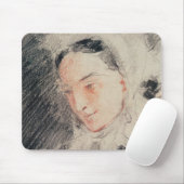 Empress Eugénie (zwarte en rode krijt) Muismat (Met muis)