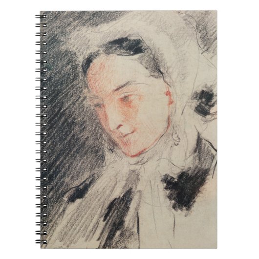 Empress Eugénie (zwarte en rode krijt) Notitieboek (Voorkant)