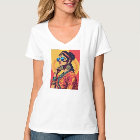 Empress: Fierce Vrouw Kleding T-shirt (Voorkant)