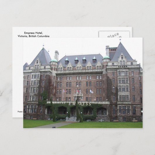 Empress Hotel Briefkaart (Voorkant / Achterkant)