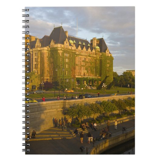 Empress Hotel en Inner Harbour waterfront, Notitieboek (Voorkant)