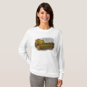 Empress Hotel en Inner Harbour waterfront, T-shirt (Voorkant volledig)