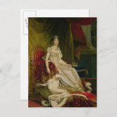 Empress Josephine 1808 Briefkaart (Voorkant / Achterkant)