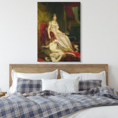 Empress Josephine 1808 Canvas Afdruk (Insitu (Slaapkamer))