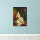 Empress Josephine 1808 Canvas Afdruk (Insitu (Houten vloer))