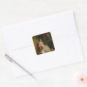 Empress Josephine 1808 Vierkante Sticker (Envelop)