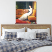 Empress Josephine at Malmaison, c.1801 Canvas Afdruk (Insitu (Slaapkamer))