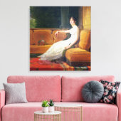 Empress Josephine at Malmaison, c.1801 Canvas Afdruk (Insitu (Woonkamer))