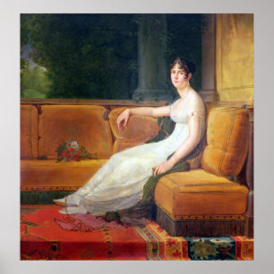 Empress Josephine at Malmaison, c.1801 Poster